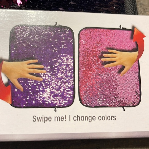 Sparkle Sequins Tablet Case fits most 10.1 Tablets - Picture 3 of 4